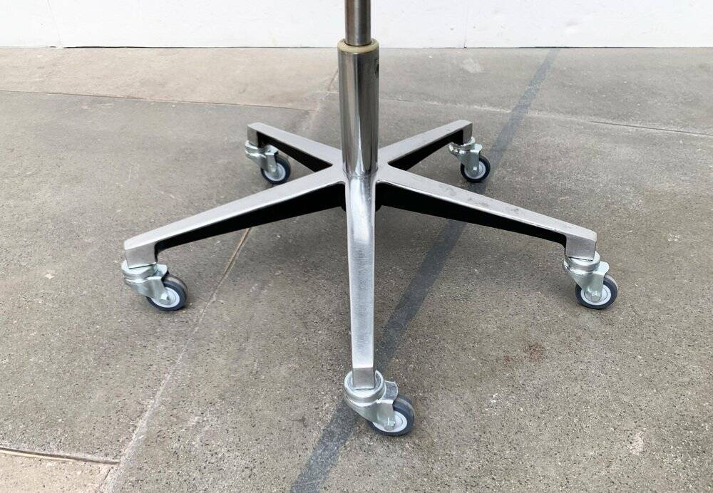 Mid-century German industrial swivel office stool by Schmitz, 1960s