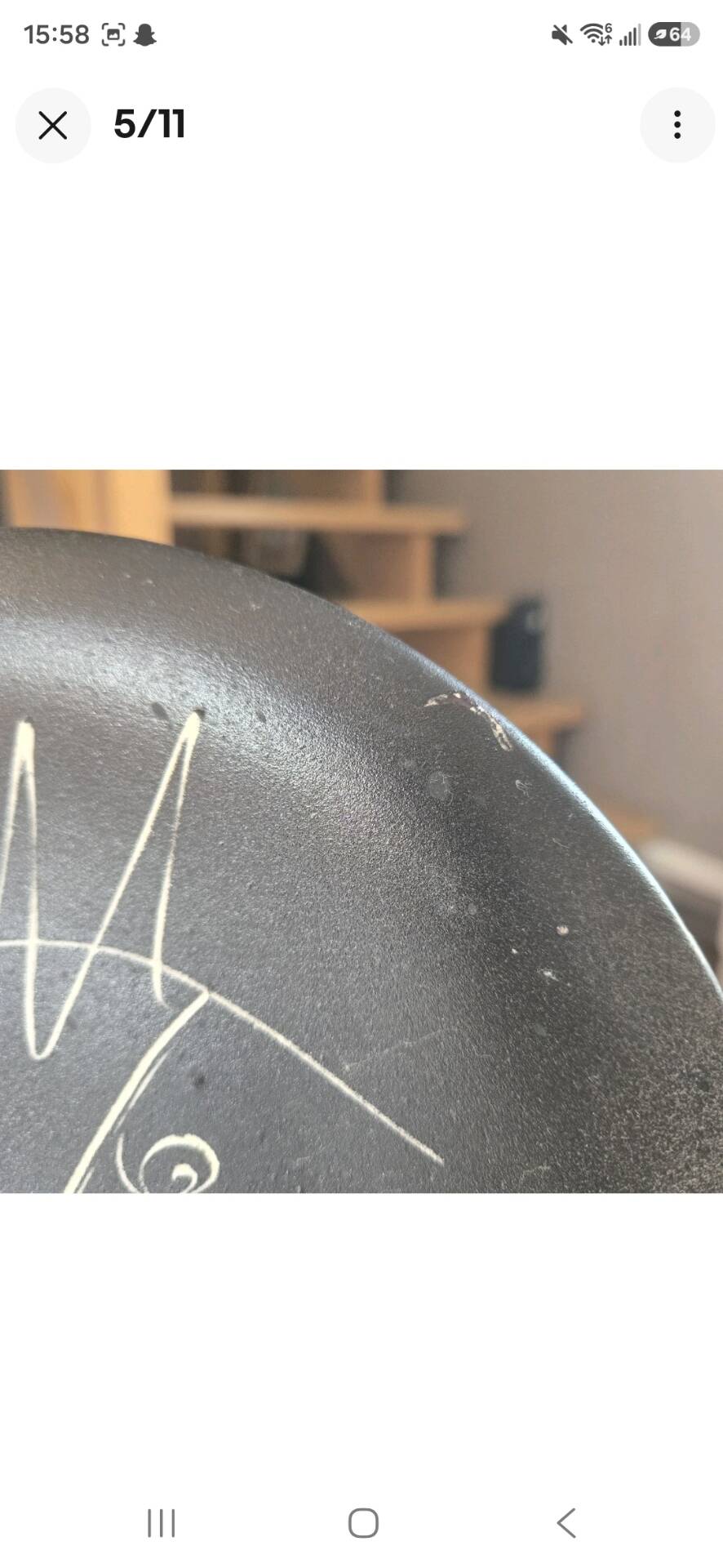 Magnificent vintage Vallauris plate "the cart" Picasso style 1950-