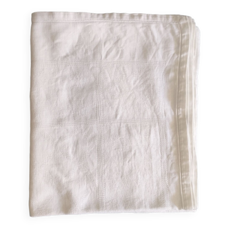 Nappe coton damassé 135 x 160