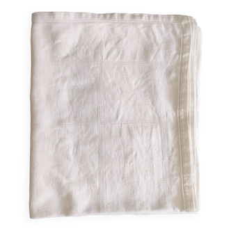 Damask cotton tablecloth 135 x 160