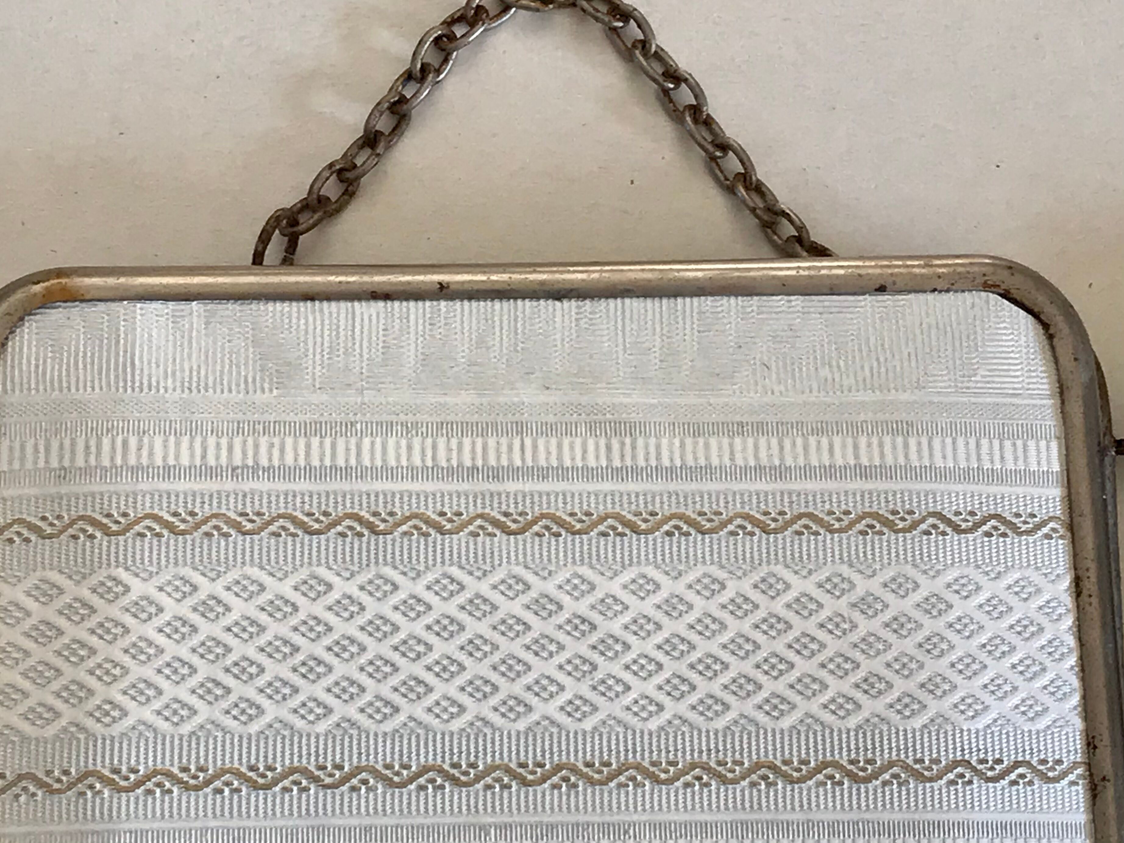 Triptych barber mirror 50x26cm