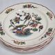 Ensemble de six assiettes Villeroy et Boch, décor Phénix, 26 cm