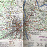 Map Bordeaux 1962