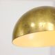 Mid-Century Arched Floor Lamp in Brass