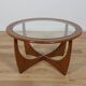 Round Astro Coffee Table in Teak by Victor Wilkins for G-Plan, United Knigdom, 1960s