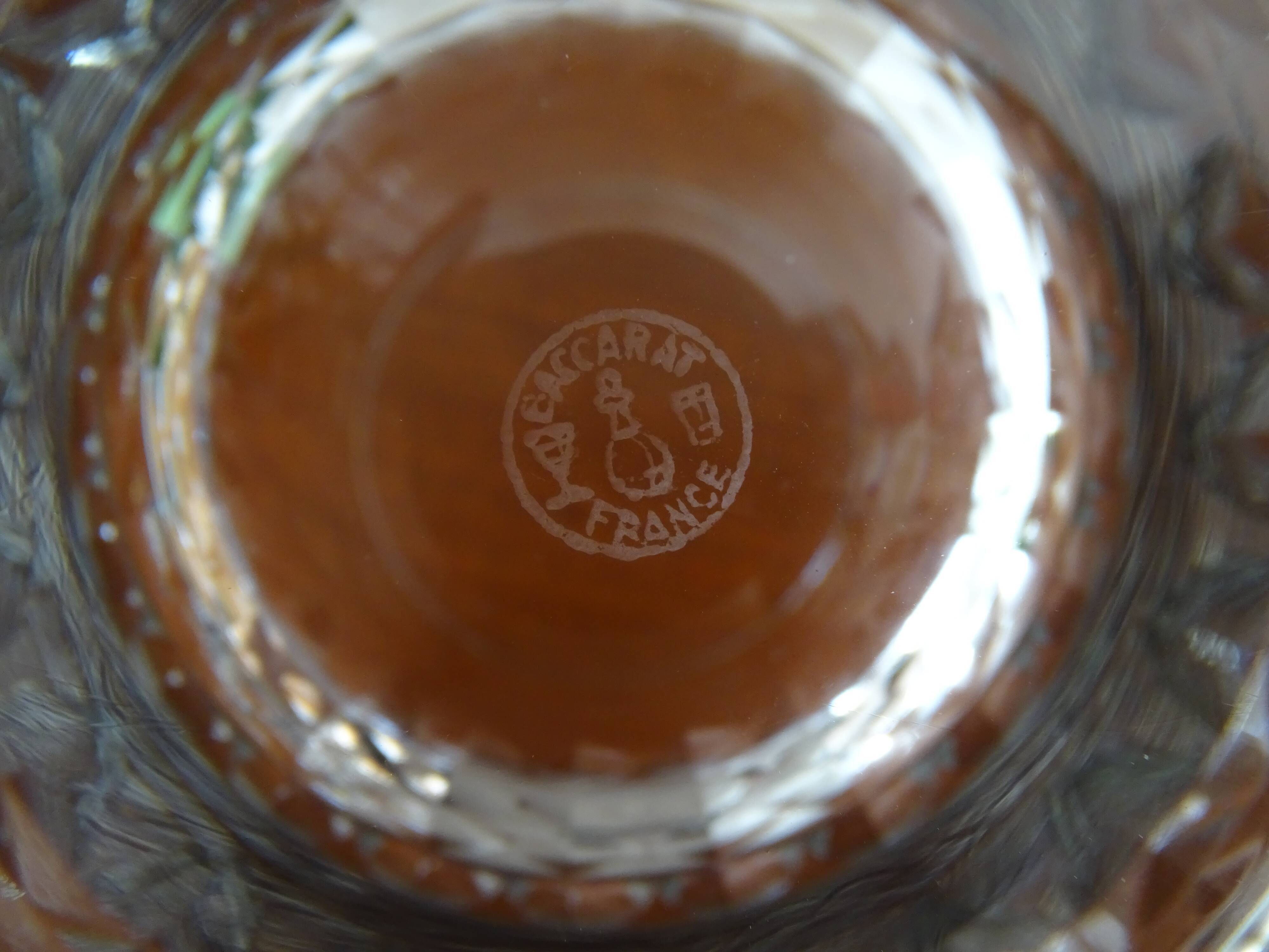 Crystal ice seal Baccarat model Piccasilly