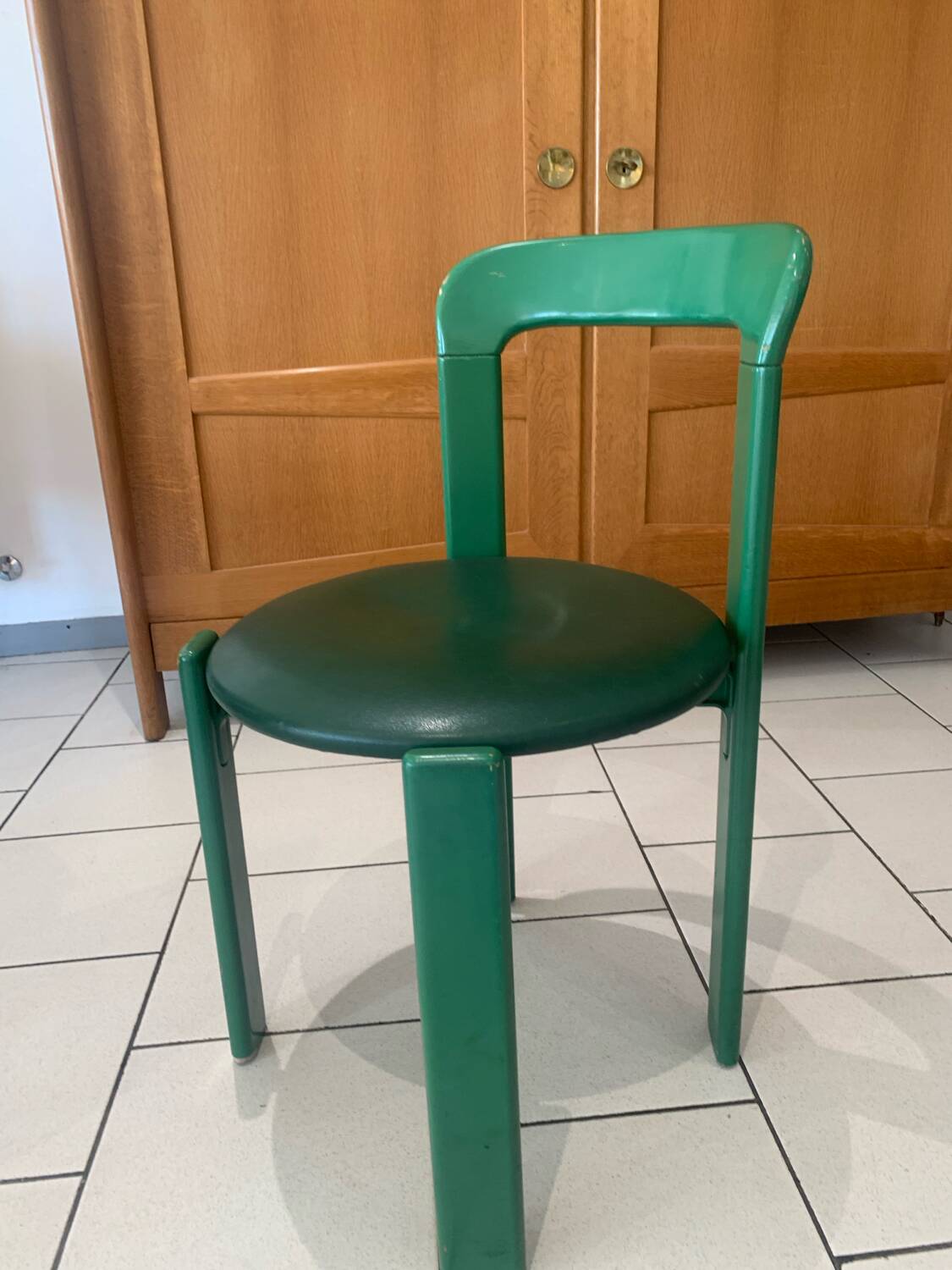 Bruno Rey Vintage Green Chair (4)