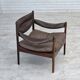 Années 1970, design danois par Kristian Vedel, fauteuil modèle "Modus".