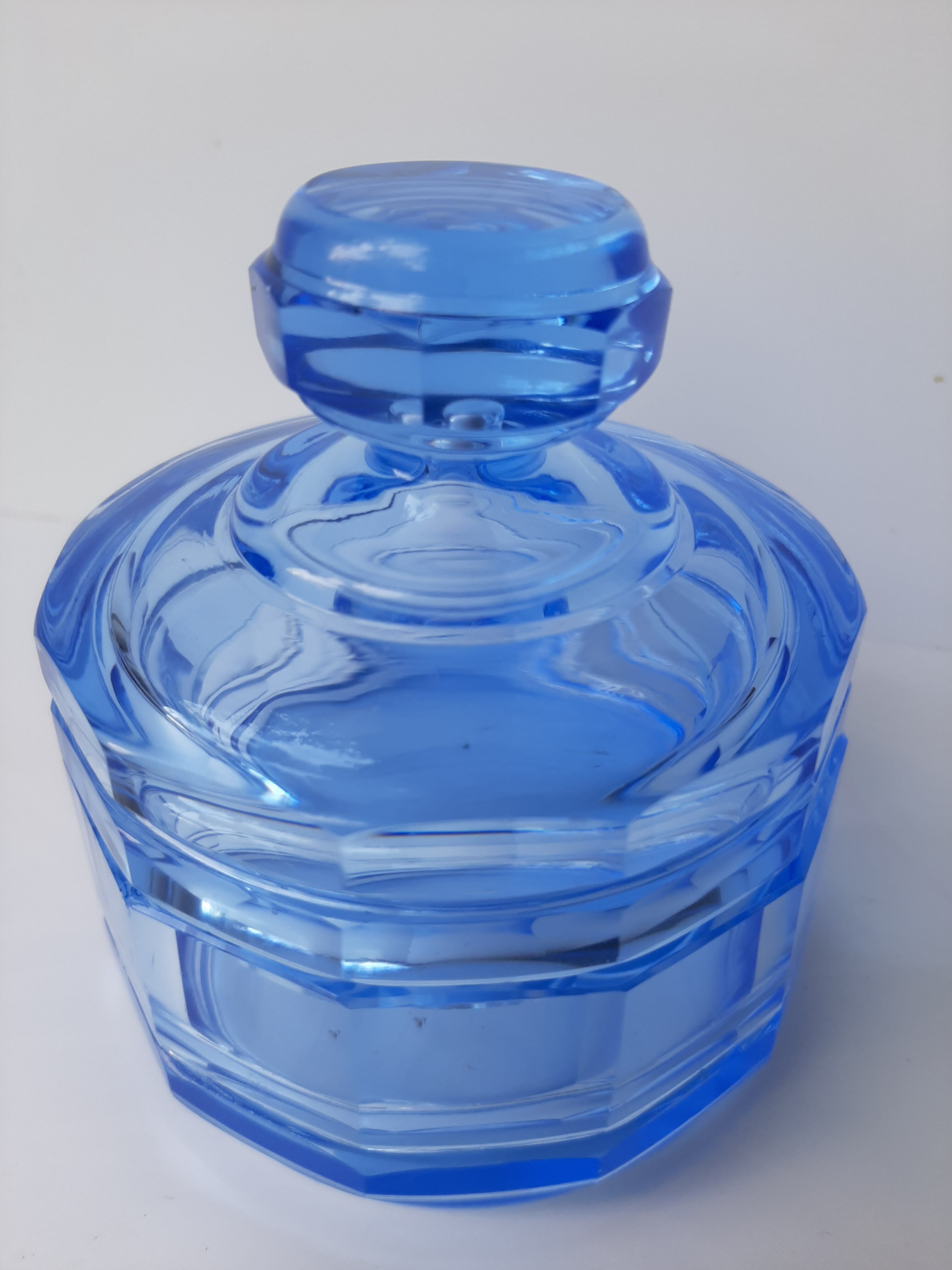 Crystal bottle art deco