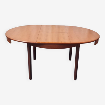 Table scandinave en teck 1960