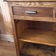 Old pharmacy cabinet from the 1950s width 263 cm