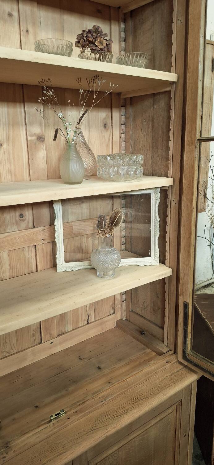 Grande vitrine ancienne de musée