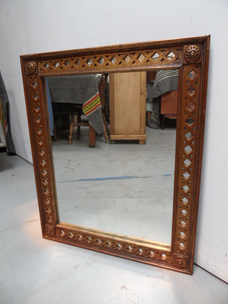 Gilded mirror