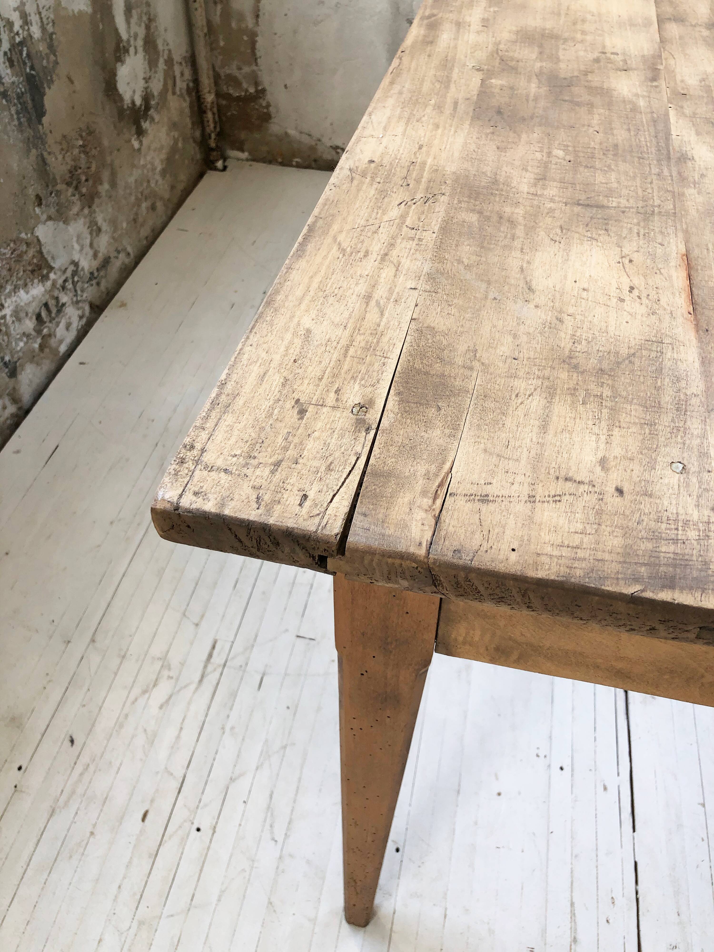 Old farm table