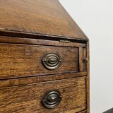 English oak writing desk