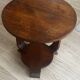 Art Deco oak pedestal table