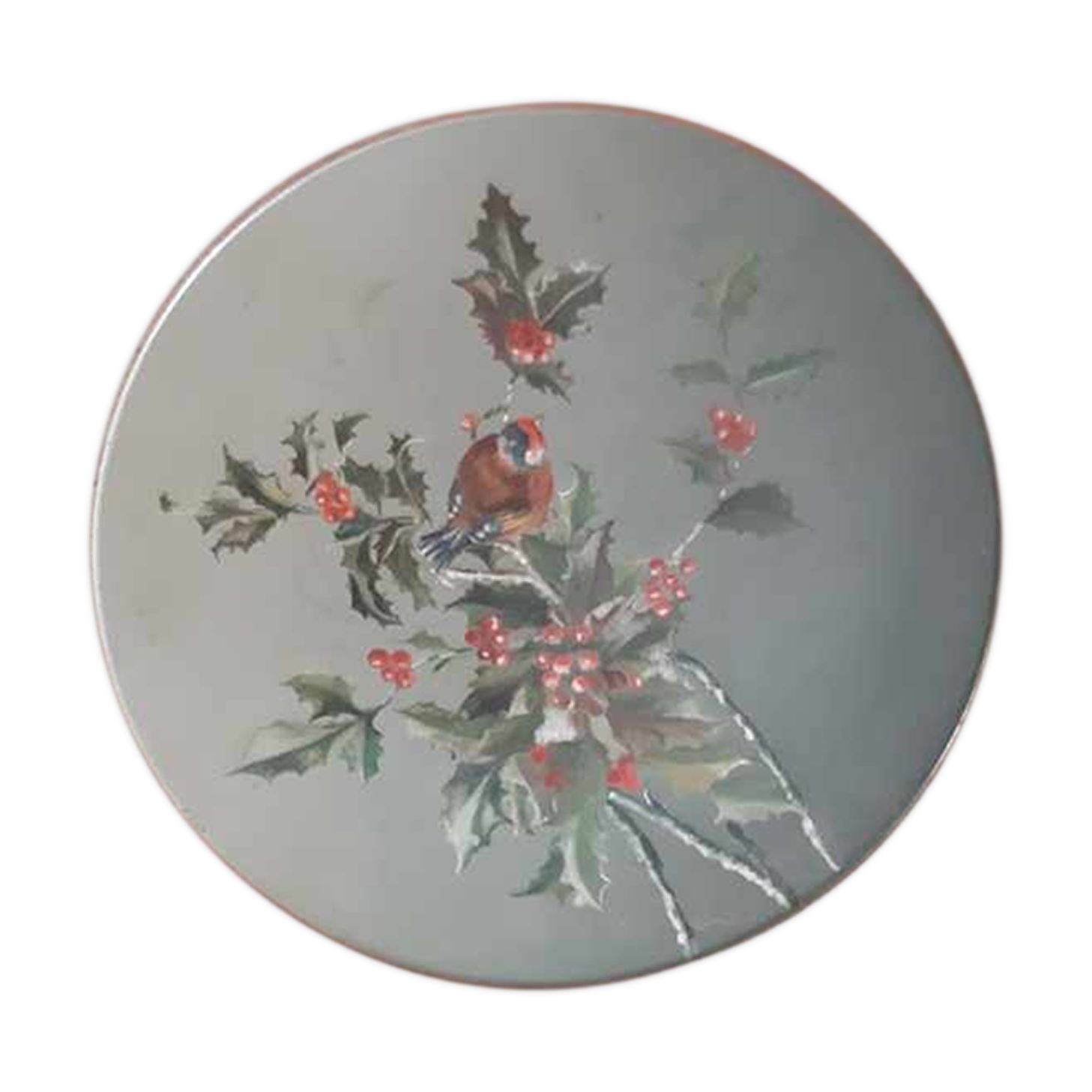 painting Napoleon III on metal