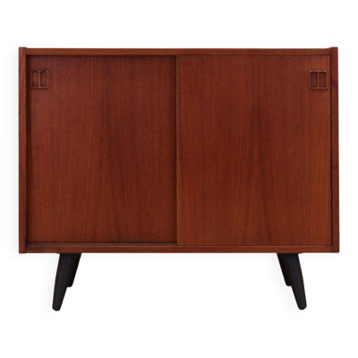 Cabinet en teck, design danois, années 1970, production : Danemark