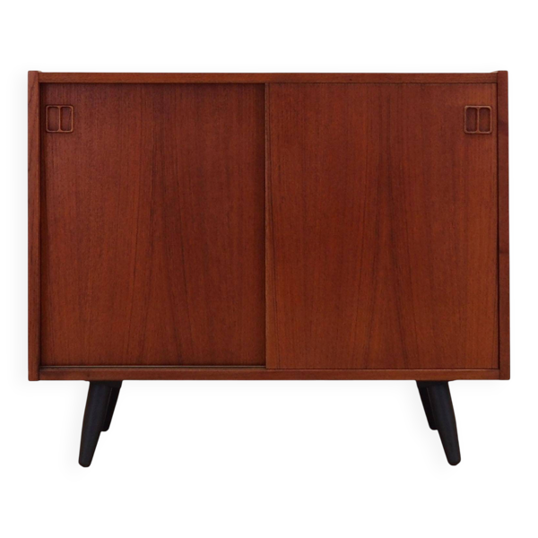 Cabinet en teck, design danois, années 1970, production : Danemark