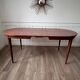 Table en teck ovale vintage