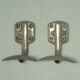 Pair of coat hooks