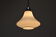 Mid-century glass pendant, 1970