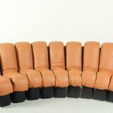 De Sede DS-600 'Non Stop' Sofa DS-600 by Eleonore Peduzzi Riva for de Sede with 9 elements, Switzerl