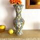 Antique hand-painted ceramic vase
