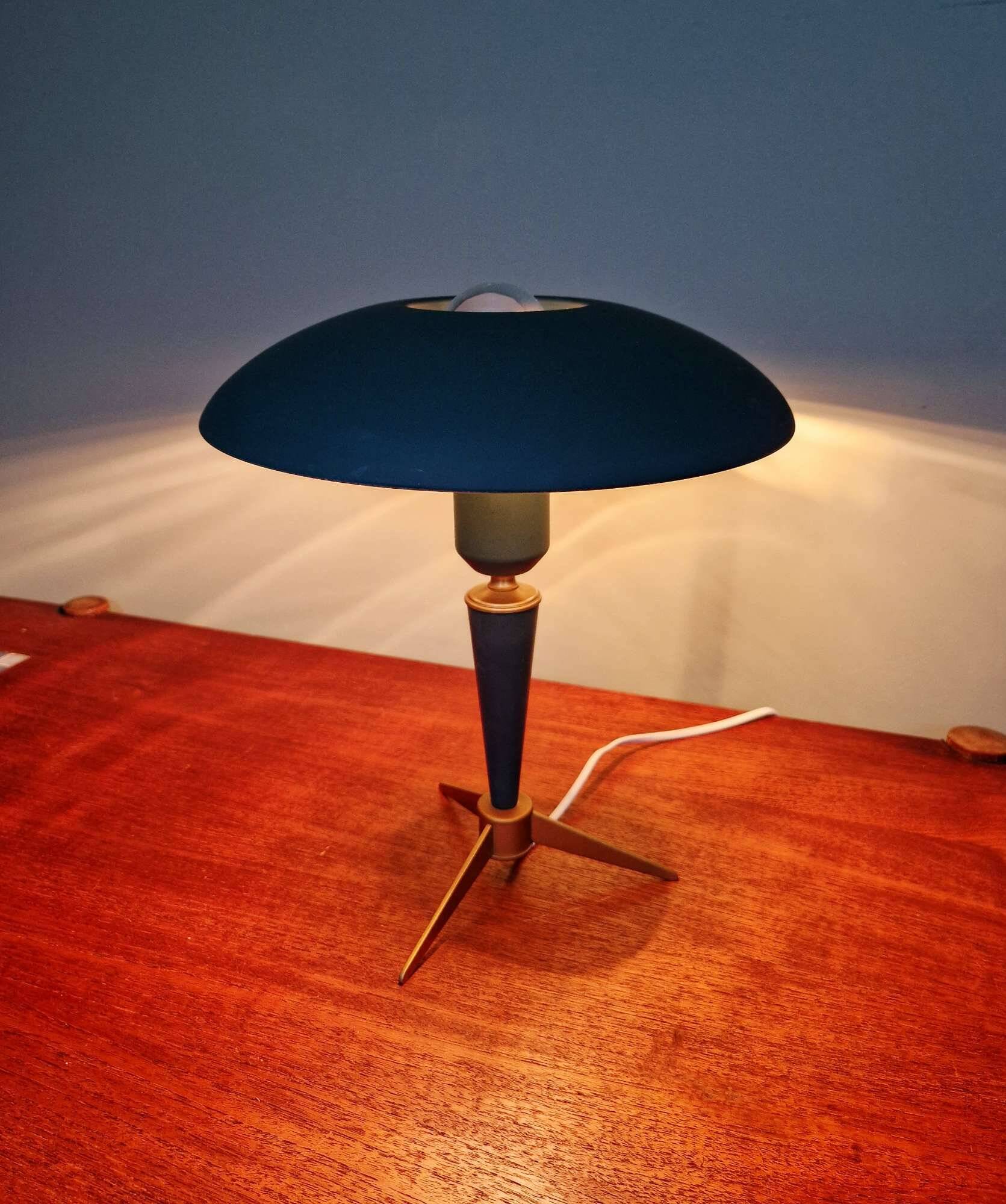 Lampe tripode Philips, modèle Bijou, design Louis Kalff, 1950-60