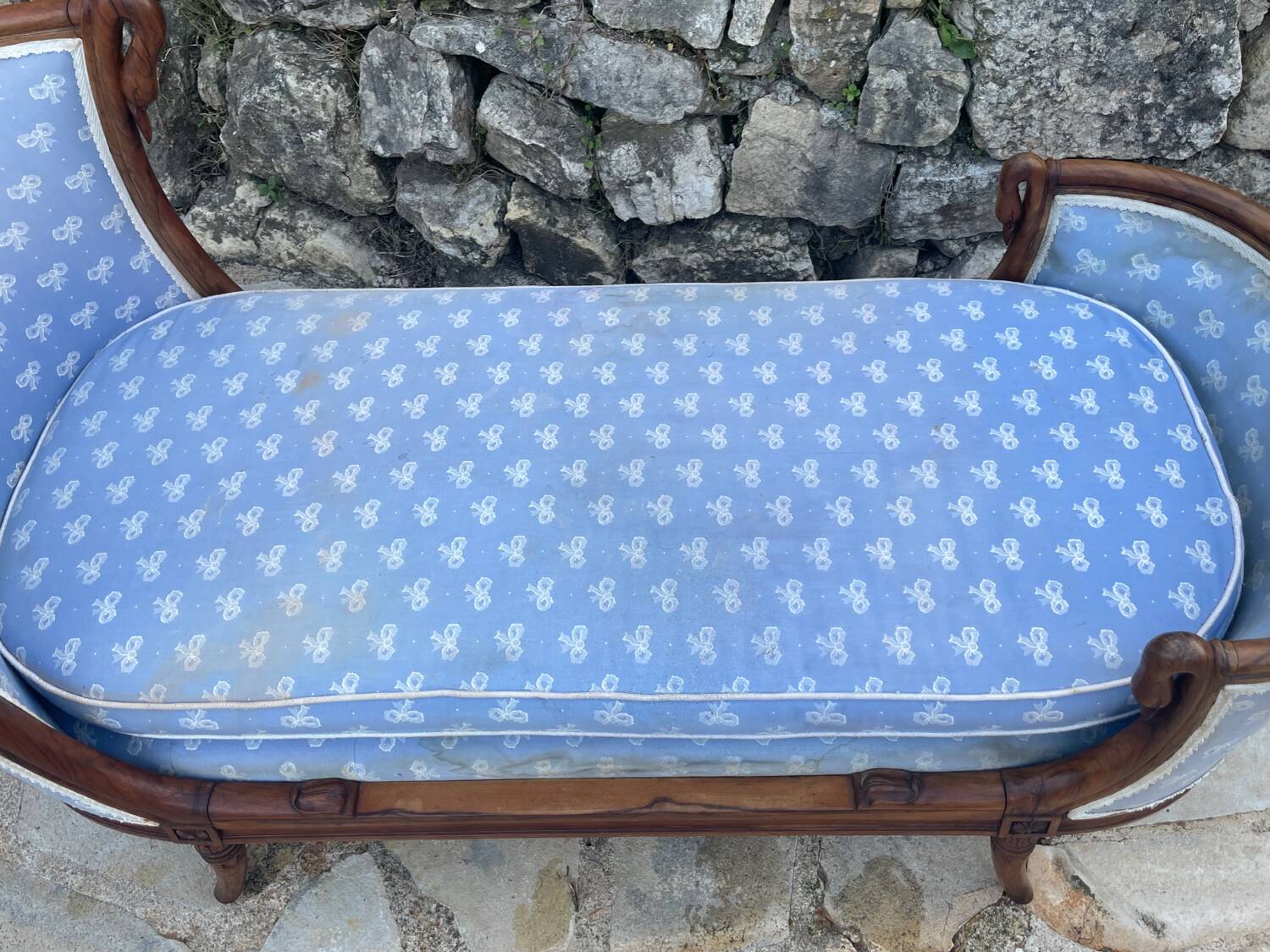 Little Duchess with swan's neck in mahogany, Empire period