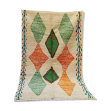 Colorful diamond berber carpet 260 x 154 cm