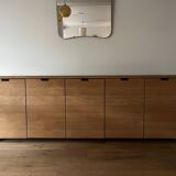 Solid oak ethnicraft sideboard
