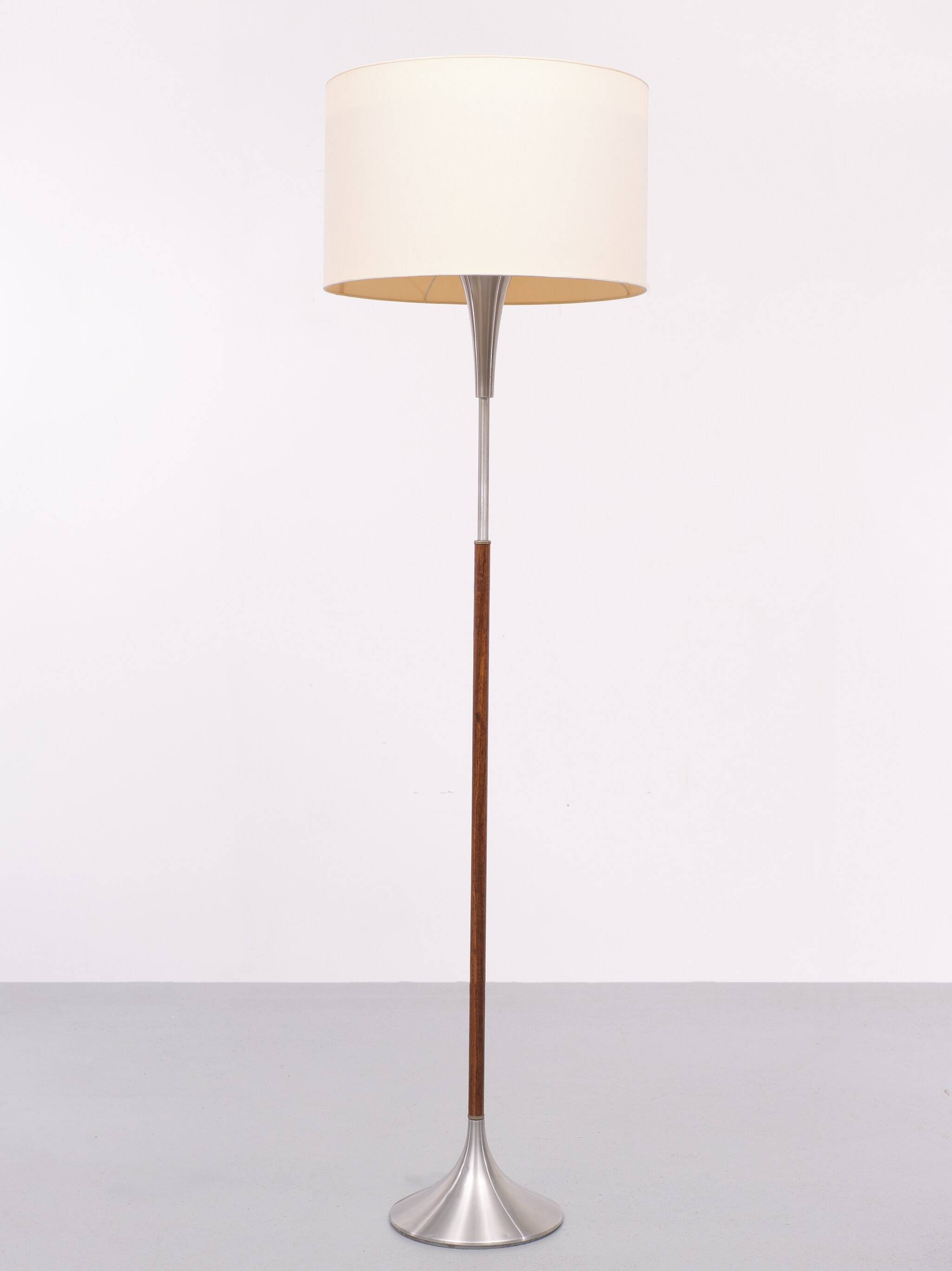 Floor Lamp Aluminum , 1970s, Holland