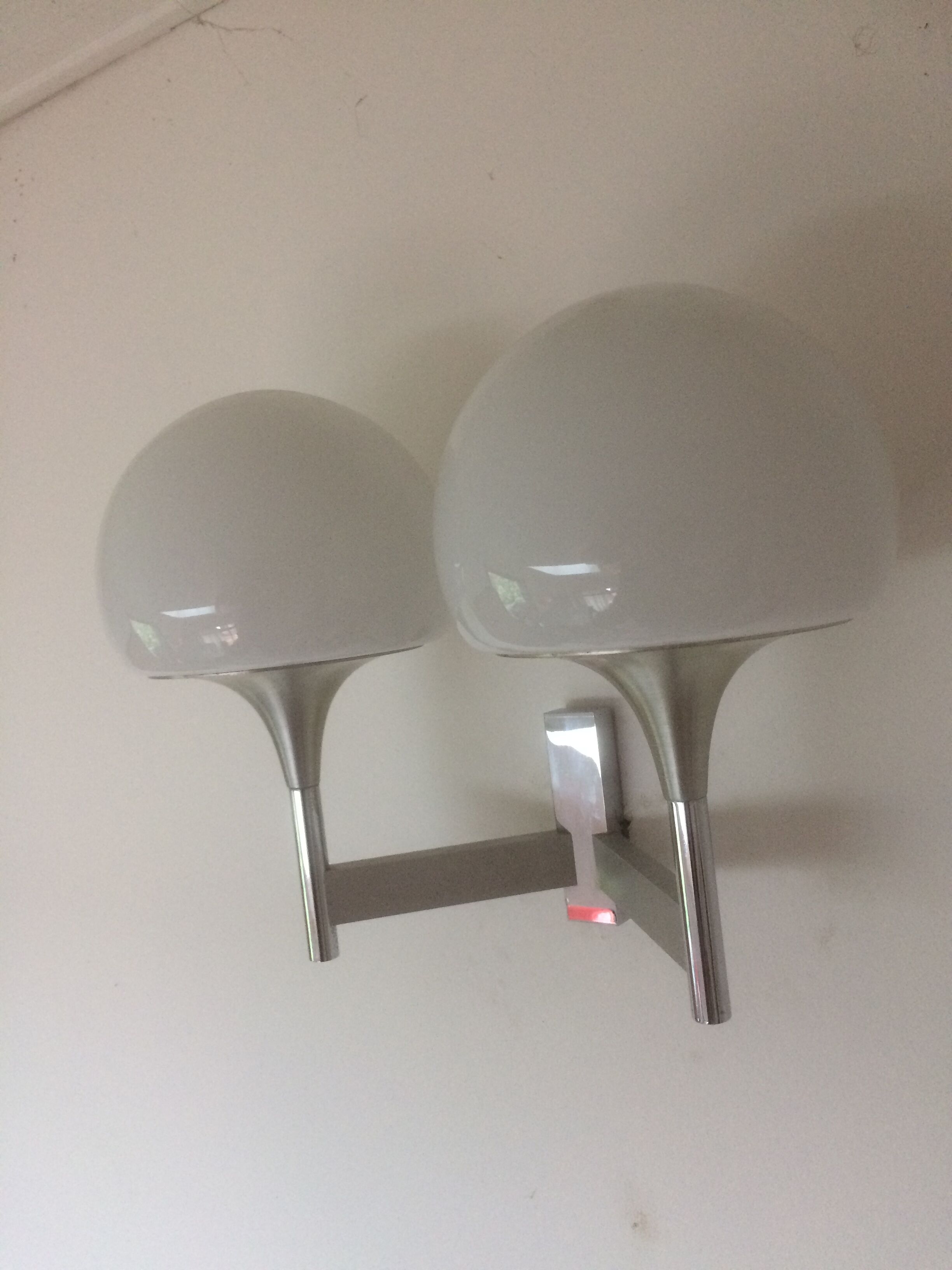 Double sconce from the Sciolari house in Milan