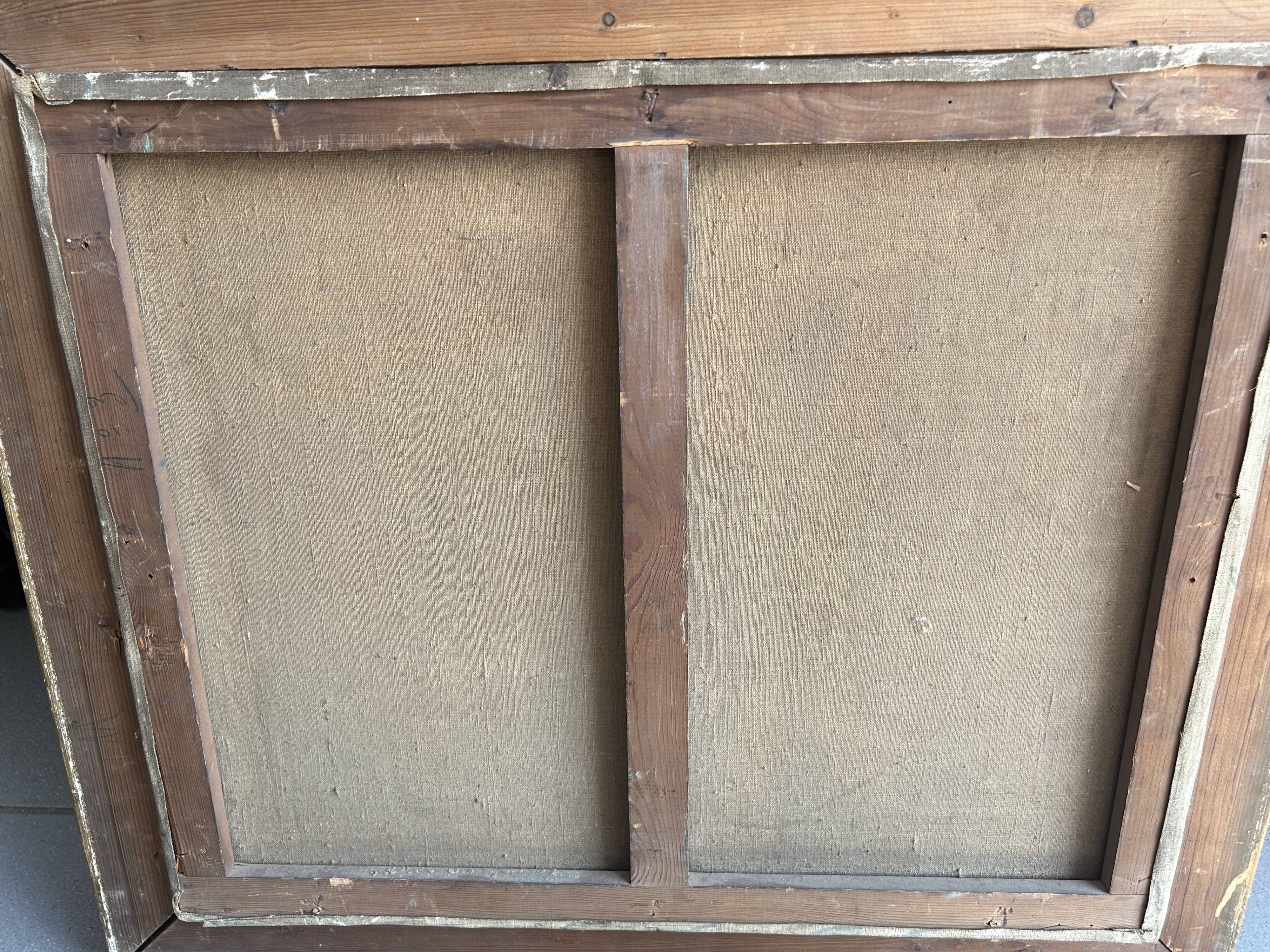 Signed painting H Boquet