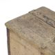 Antique 19th Century Primitive Weathered Painted Transport Chest