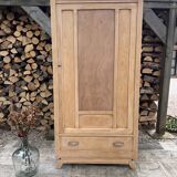Renovated wooden wardrobe