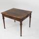 Table d'appoint rustique française du milieu du siècle en bois, années 1850.