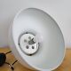 Hoffmeister Leuchten vintage pendant lamp, Scandinavian style, metal spirit.