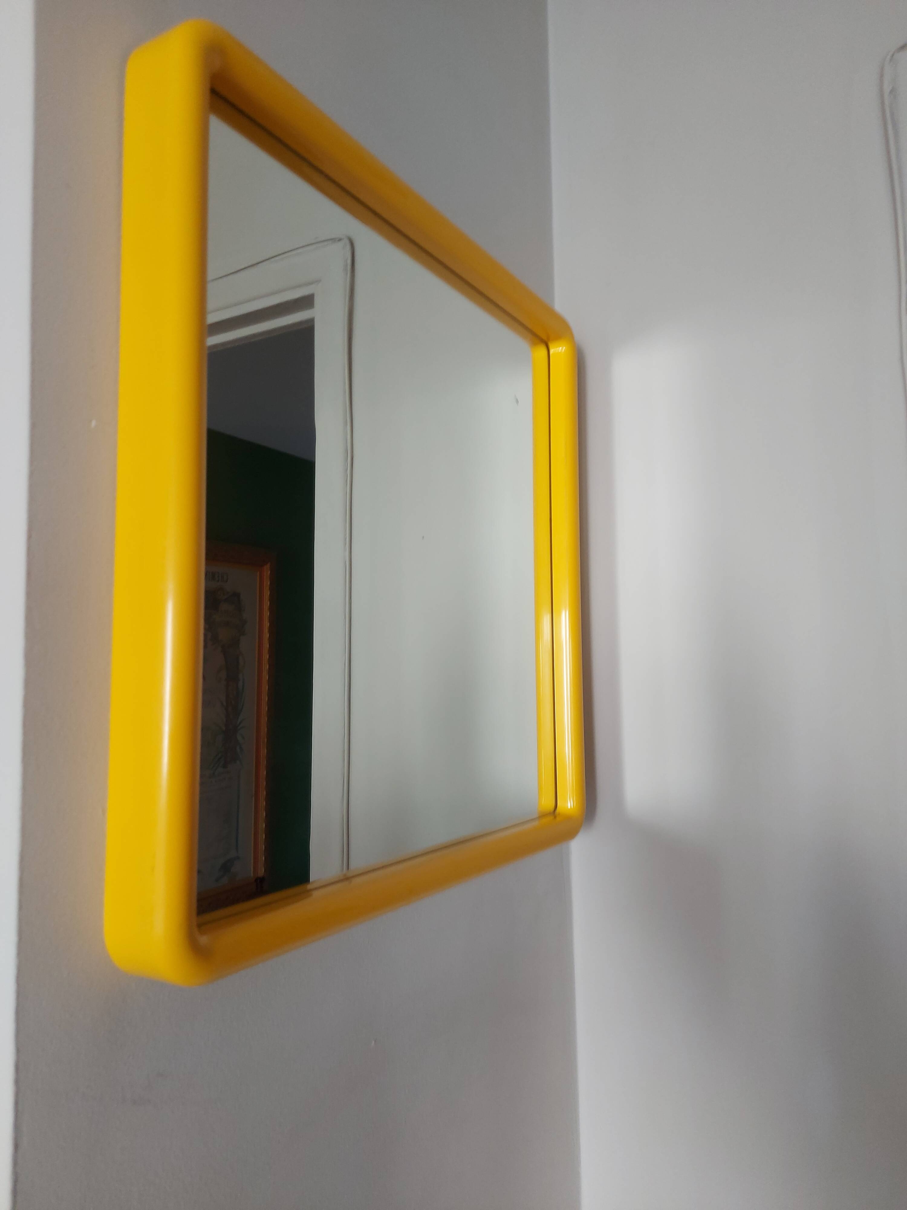 Miroir années 80'S 45x45cm
