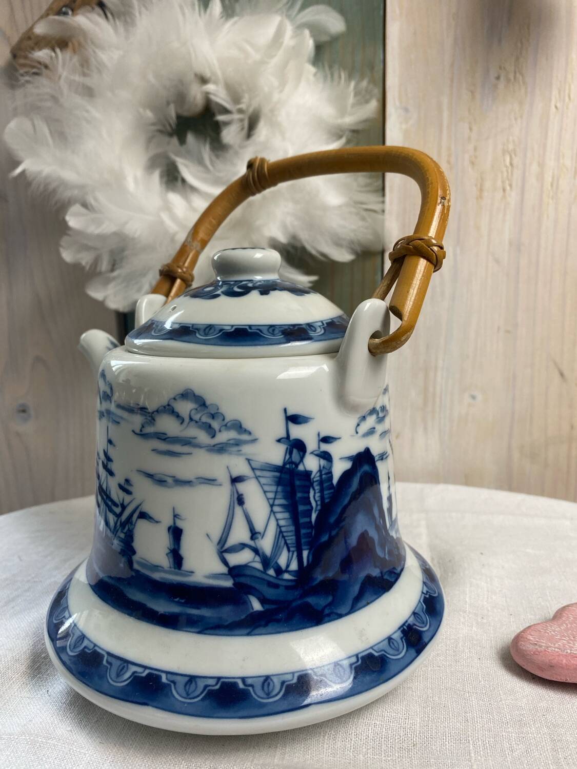 Porcelain teapot