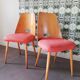 2 Vintage chairs Antonin Suman, Art Deco, Czechoslovakia 1960