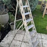 Wooden stepladder