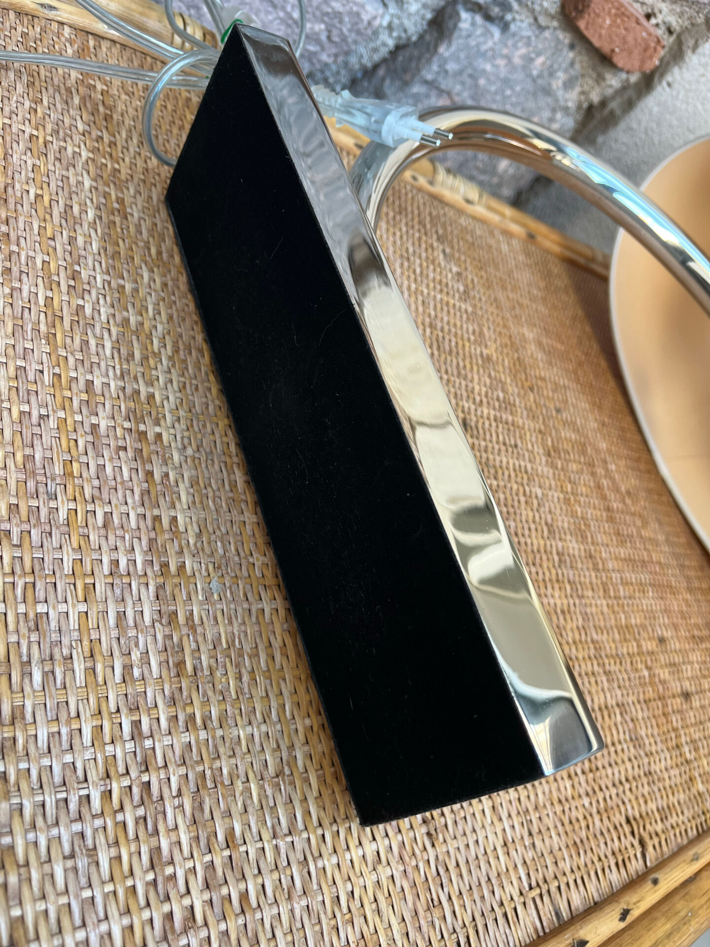 Lampe à poser métal contemporaine