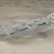 Series of 10 cut crystal knife holders