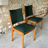 Paire de chaises de Johannes Andersen