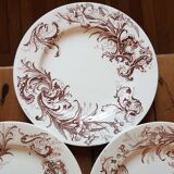 16 Luneville dessert plates
