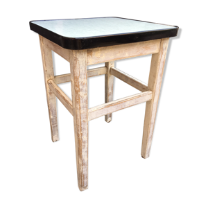 Tabouret Formica patiné