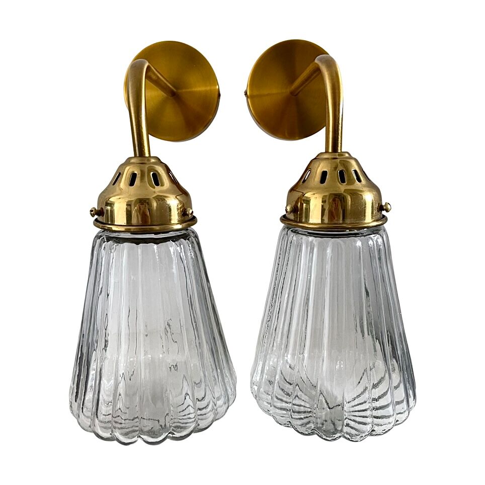 Pair of vintage wall lights