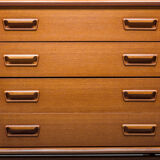 Danish sideboard in teak by Gunnar Nielsen for Tibergaard, 1960s